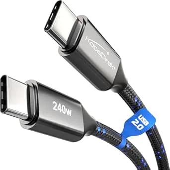 KabelDirekt USB C-kabel för Snabbladdning