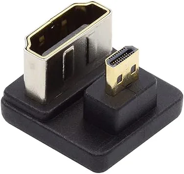 NFHK Micro HDMI 1.4 hane till HDMI hona adapter