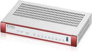 Zyxel USG FLEX 100H 3,0 Gbps UTM brandvägg för upp till 50 användare (endast hårdvara)