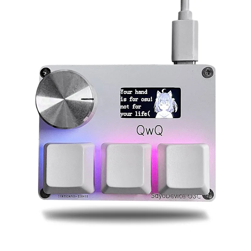 BTXETUEL SayoDevice OSU O3C Quick Trigger Magnetiska