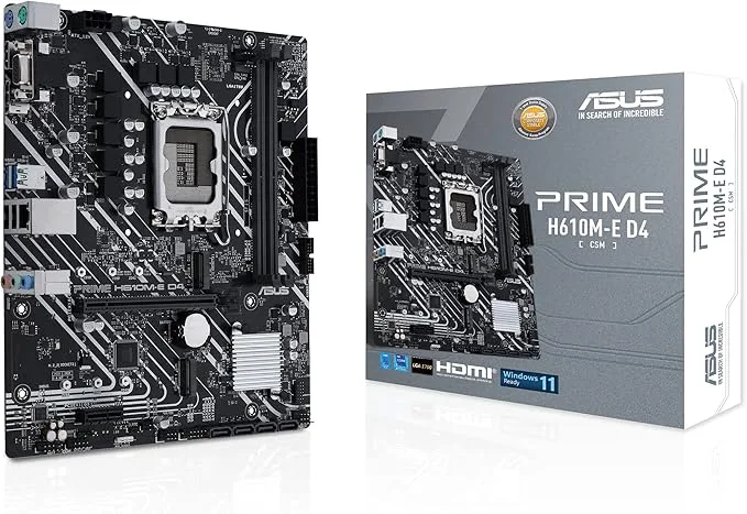 ASUS PRIME H610M-E D4-CSM Moderkort