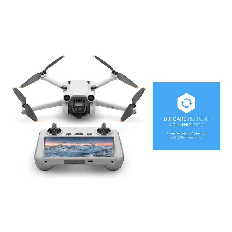DJI Mini 3 Pro med Smart Controller, 4K@60fps video, 48Mpixel stillbild