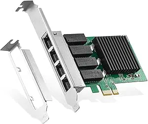 Binardat 4 portar Gigabit PCIe