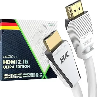KabelDirekt – 8K HDMI 2.1-kabel