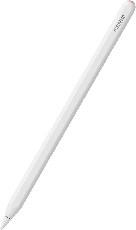 【Endast För iPad Pro 11″ (1:a–4:e Gen.) & 12,9″ (3:e–6:e Gen.), iPad Air 4 Och iPad Mini 6】Metapen A14 iPad Penna Med Magnetisk Laddning, Palm Rejection, Lutningsstöd, Bluetooth-genvägar