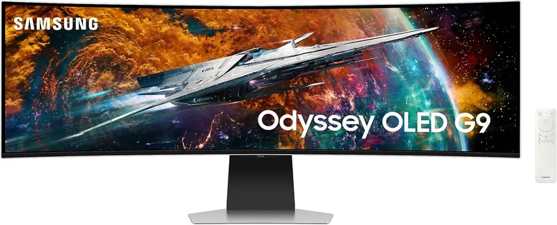 Samsung G9 S49cg954su 49´´ Dual Qhd Va Oled 240hz Gaming Monitor One Size
