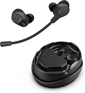 JLab Arbetsknoppar äkta trådlösa öronsnäckor svart Bluetooth