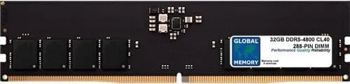 32 GB DDR5 4800 MHz PC5-38400 288-PIN DIMM MINNESRAM FÖR PC-SKTOPS/MOTHERBOARDS