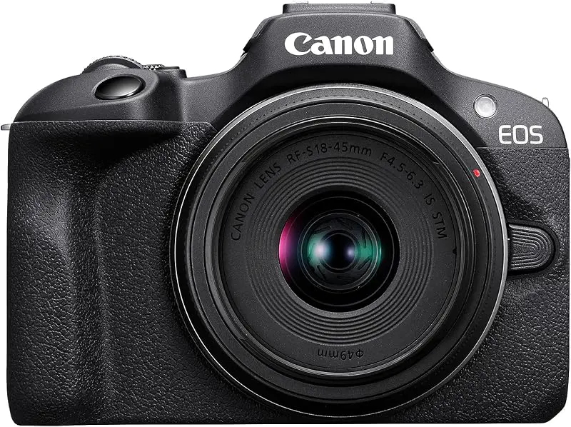 Canon Eos R100+ Rf-s 18-45 + 55-210 Mm