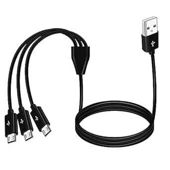 MEIRIYFA USB till mikro USB splitter kabel