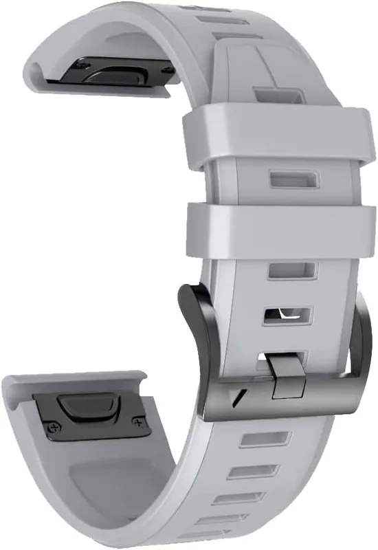 22 26 mm smartwatch band sport silikon snabbfrigörande ersättningsrem för Garmin Fenix 6 6X Pro 5 5X Plus 3 HR S62 D2 armband