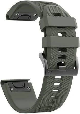 22 26 mm silikon smart watch remmar band QuickFit armband för Garmin Fenix 7X 7 6X 6 Pro 5X 5 Plus 3HR 935