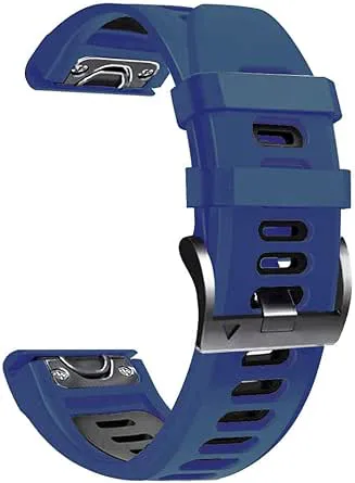 EZZON Klockarmband snabbfrigörande rem för Garmin Fenix 7X 7 6X 6 Pro 22 26 mm Smart Watch Band
