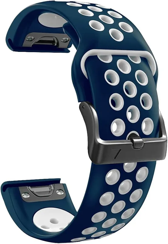 SCHIK 22 26 mm remmar klockarmband för Garmin Fenix 6 6X Pro 5 5X Plus 3HR silikonband Fenix7 7X