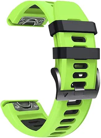 22 26 mm armband silikonband för Garmin Fenix 6X 6 Pro 7 7X 5 5X Plus 3 3HR