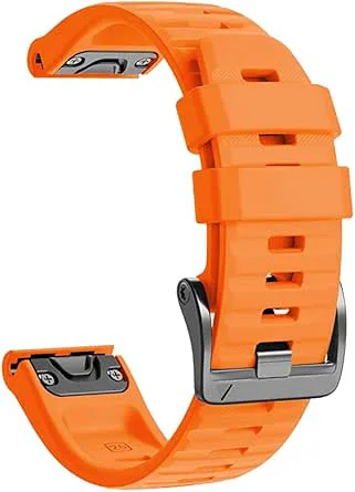 22 mm 26 mm läderremmar för Garmin Fenix 7 7X 6 6X Pro 5 5X Plus 935 3HR MK2 ersättning snabbfrigörande silikon smart klockarmband