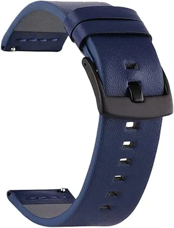 Klockarmband för Garmin Venu SQ läderarmband för Garmin Venu 2 Vivoactive 3 4