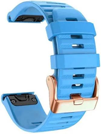 INFRI 26 20 22 mm silikonklockarmband för Garmin Fenix 6X 6 6S Pro 5X 5 5S Plus 3HR Enduro D2 Delta PX