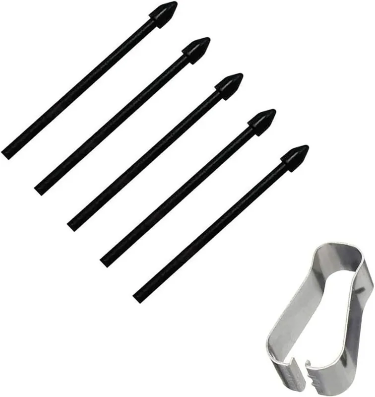 S-Pen Reservspetsar för Samsung Galaxy Tab S7 FE/S7+ Plus/S8/S8 Ultra, Touch Stylus S-penna spetsar nibs, verktygsset, 5