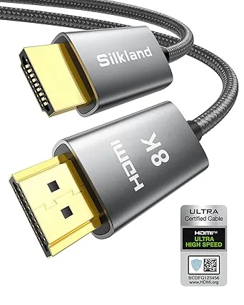Silkland 8K HDMI 2.1 Kabel 50CM