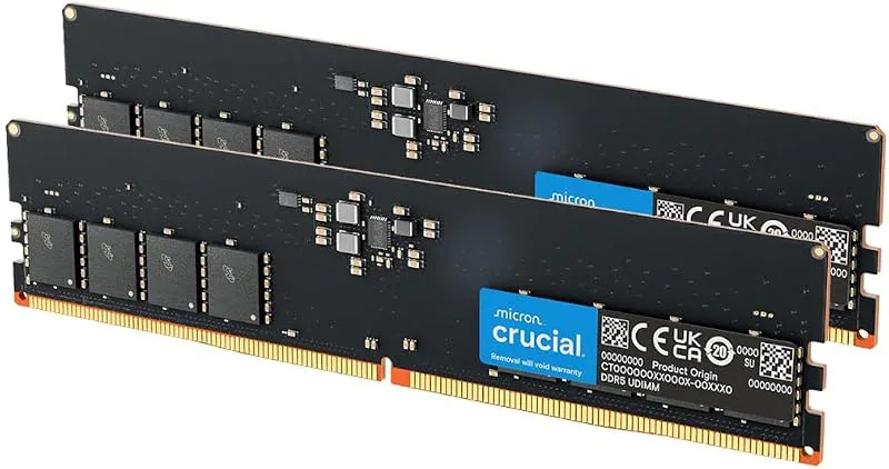 Crucial DDR5 RAM 16GB Kit (2x8GB) 5600MHz