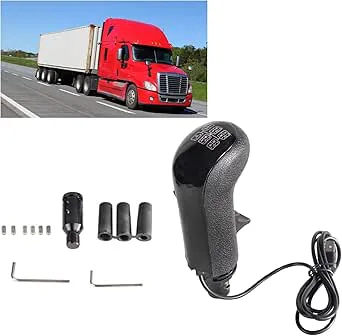 Mulcort USB Truck Simulator Shifter, utbytesknopp för Logitech G29 G27 G25 G920, växelspaksknopp för ATS & ETS2 AI PC-spel