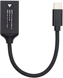 NFHK Rectangle Jack Thinkpad X1 Input to USB-C Type-C Power Plug Charge Cable for Laptop Phone PD9V 5V 20V