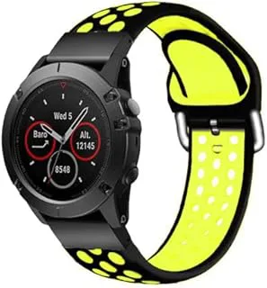 SCHIK 22 26 mm smartwatch band sport silikon för Garmin Fenix 6