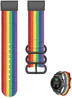 Nylon klockarmband för Garmin Fenix