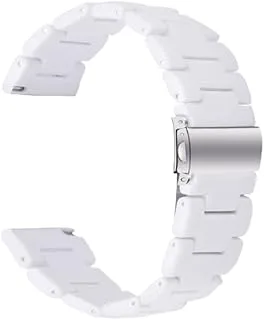 SCHIK 20 mm klockarmband i harts för Garmin Vivoactive 3-3t/Vivomove smart armband Forerunner 645 245 Venu 2Plus
