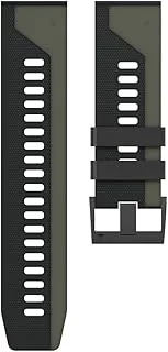 22/26 mm klockarmband för Garmin Fenix 6 6S 6X Pro 5 5X Plus 3HR 935 Enduro MK2 silikonband Tactix Delta Watch Easyfit handledsrem