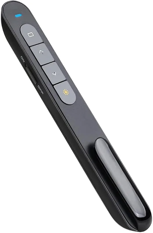 Presentationsklicker för PowerPoint Remote, Hyperlink Volume Wireless Presenter Remote Presentation Pointer, USB Present
