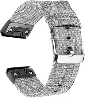 22 26 mm smart klockarmband rem för Garmin Fenix 7 7X 6 6X Pro 5X 5 Plus Epix 3HR 935 MK2 snabbfrigörande armband nylonarmband