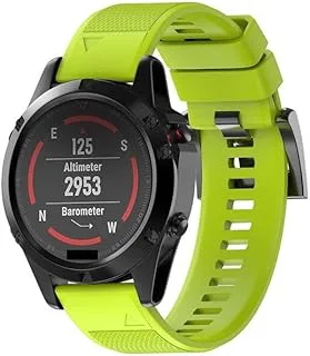 Silikonklockarmband för Garmin Fenix 7S 7 7X 6 6S 6X Pro 5X 5 5S Plus 3 3HR Enduro Epix Smartwatch Band