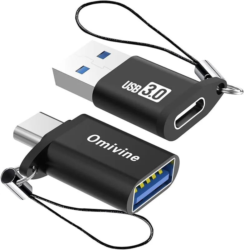 Omivine 2-pack USB-C till USB 3.0-adapter