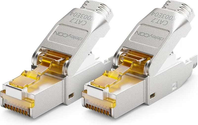deleyCON 2x CAT7 Nätverkskontakt