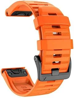 26 22 mm klockarmband för Garmin Fenix 6 6X Pro 5 5X Plus 3HR silikon