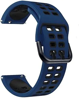 20 mm 22 mm mjuk silikonrem för Garmin Venu 2 2S/Vivoactive 4 3 4S