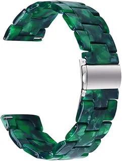 Transparent handledsrem för Garmin Forerunner 245/645/158/Venu/Venu SQ/Vivoactive 3 harts klockarmband armband band klockarmband