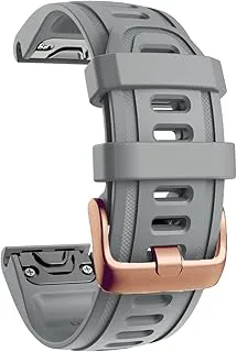 Nytt mjukt silikonarmband 20 mm handledsrem för Garmin Fenix 5S 6S smartklockarmband med enkel passform snabbfrigörande bältesarmband