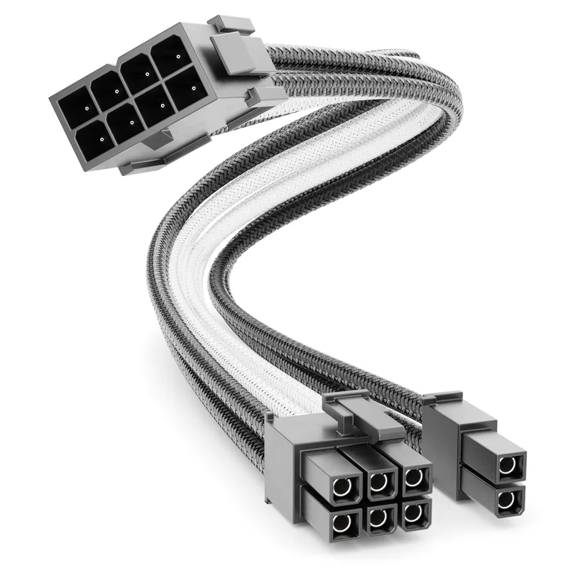 deleyCON 6+2 Pin PCI Express GPU Grafikkort Strömkabelförlängning