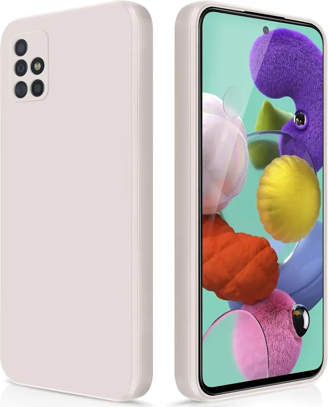 GiiYoon Silikon Skal Kompatibel med Samsung Galaxy A51