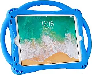 Adocham iPad 9,7 tum fodral med stativ,