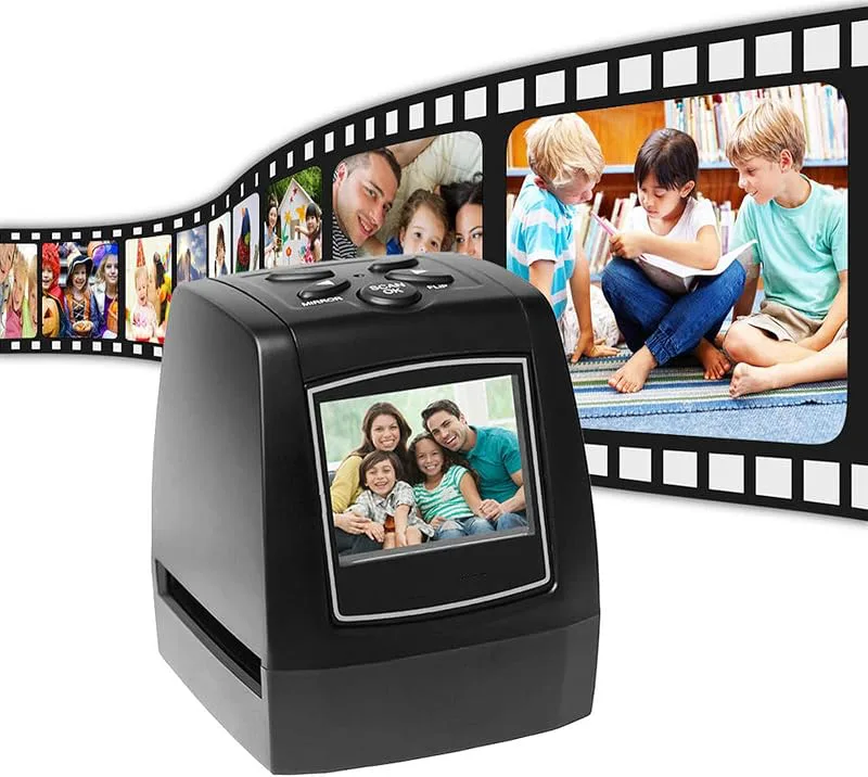 Mini Digital Film Slide Scanner, Film 35mm 135mm High Resolution Viewer