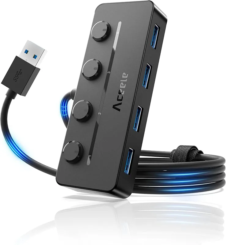 Aceele USB 3.0 Hub Splitter
