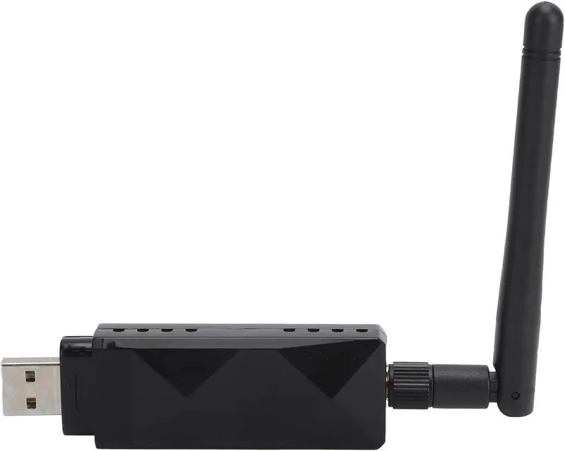 USB AR9271 Wireless High Speed NetCard with Detachable 2DBI Antenna, Portable WIFI Adapter for Computer Laptop Phone TV Support ROS Soft Routing