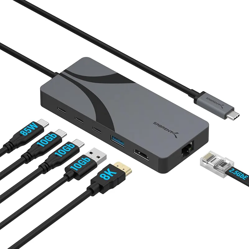 Sabren USB4-hubb