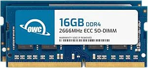OWC 32 GB (2 x 16 GB) DDR4 RAM