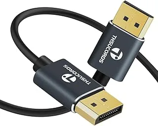 Flexibel Tunn 8K 4K DisplayPort-kabel 0,5M