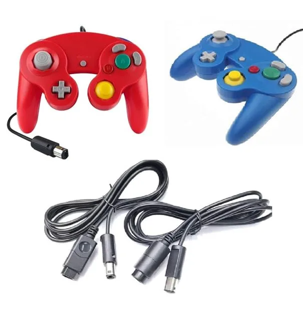 DARLINGTON & Sohns förlängningskabel för Nintendo GameCube-kontroll GC, 2 stycken